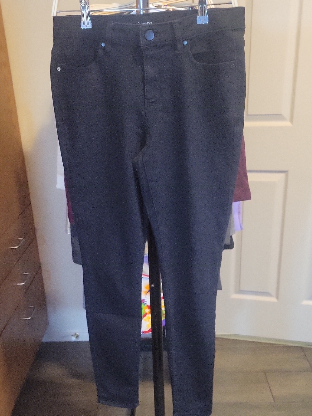 d.jeans Black Women's Jeans - Classic Fit